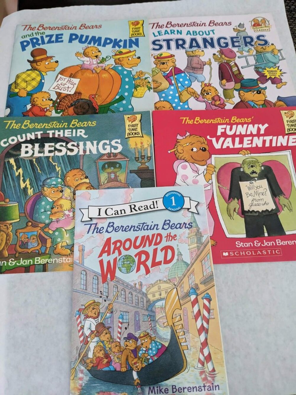 Berenstein Bears Books (5)